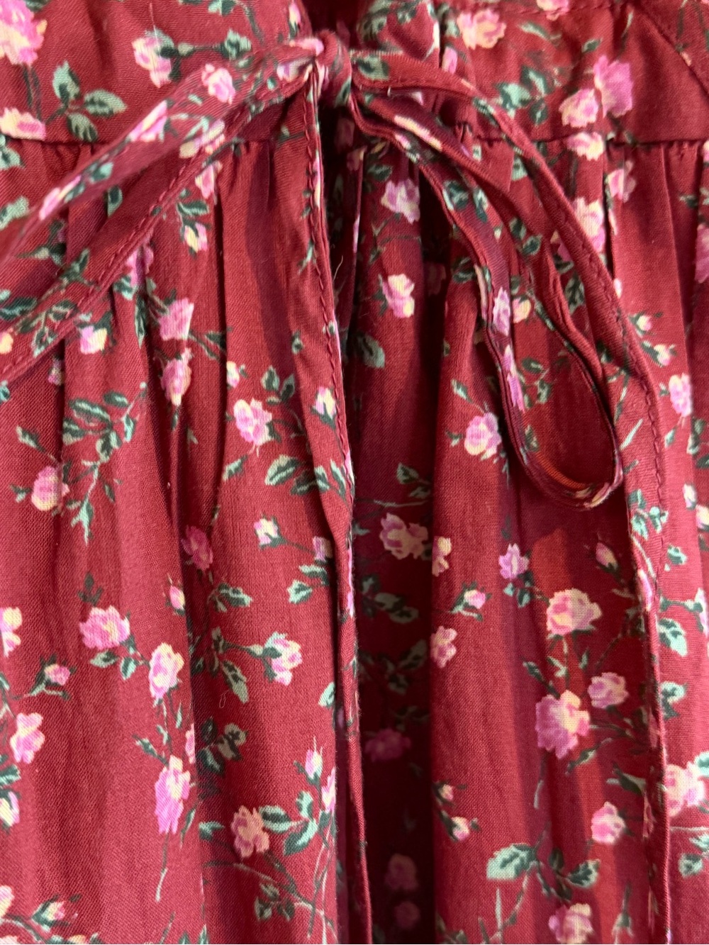 CHRISTY DAWN 🍃🌺 SIMPLE DAWN DRESS in ROSETTE ROUGE, SIZE L - Picture 4 of 10